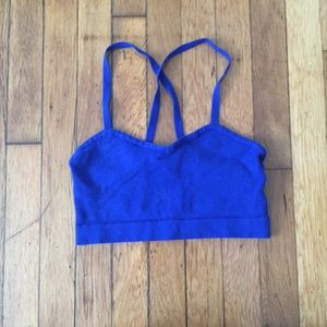 Royal Blue Crop Top/Bralette